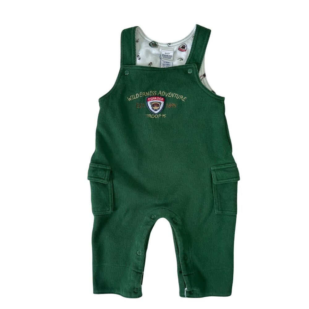 Vintage Oshkosh Overall Wilderness Adventure Troop Retro 90s Cottage Gorpcore